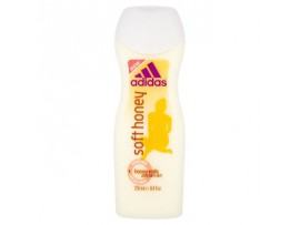 Adidas Гель для душа "Soft honey" со сливками для женщин, 250 мл